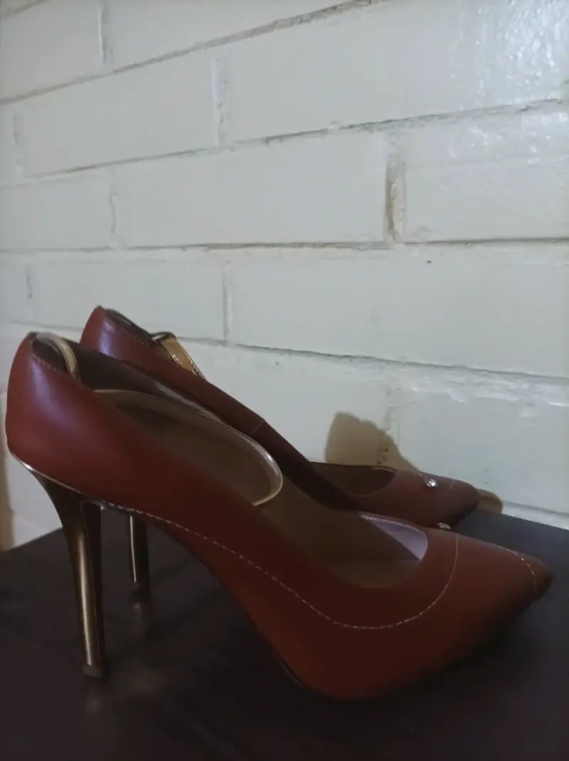 Zapatos de tacón marrones - 3