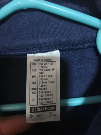 ✨Poleron Niño, Talla 7-8, Decathlon✨ - miniatura 3