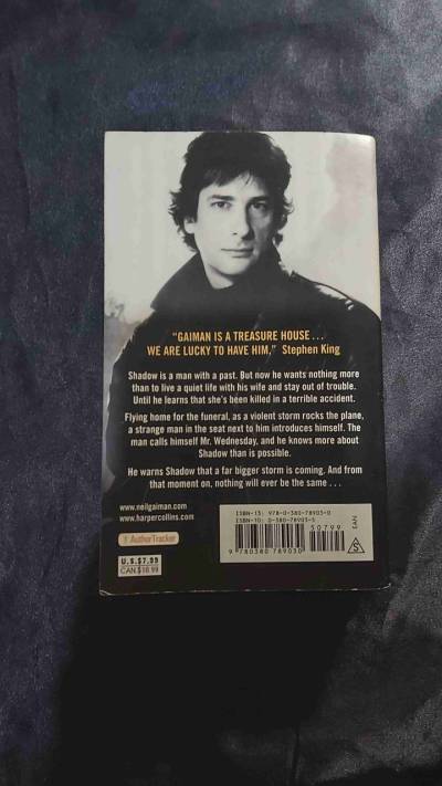 Libro American Gods de Neil Gaiman (inglés) - miniatura 2