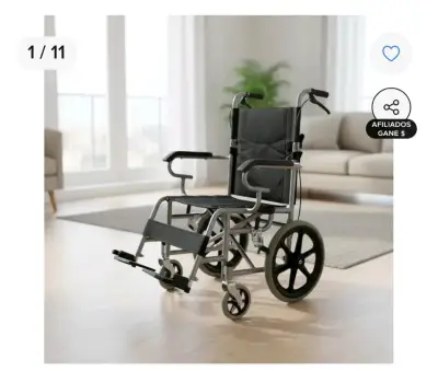 Silla de ruedas geriátrica - miniatura 1
