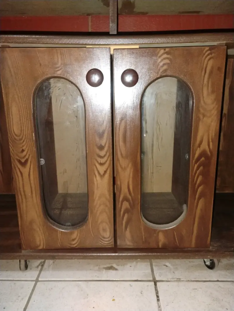 Mueble de TV de madera - 5