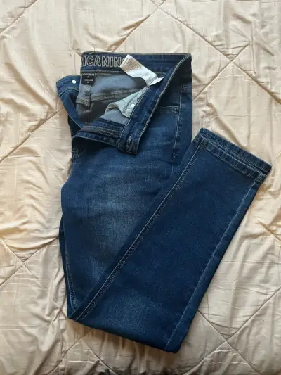 Jeans azul oscuro Americano - miniatura 1