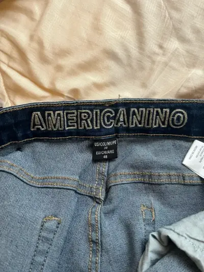 Jeans azul oscuro Americano - miniatura 2