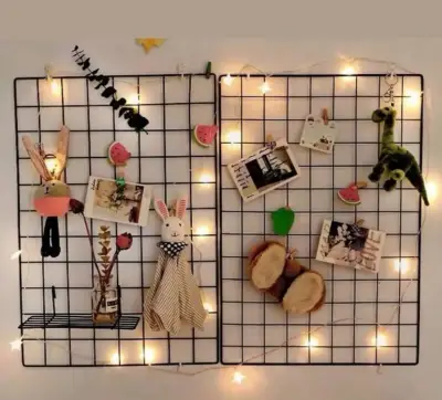 Rejilla organizadora metálica negra - miniatura 4
