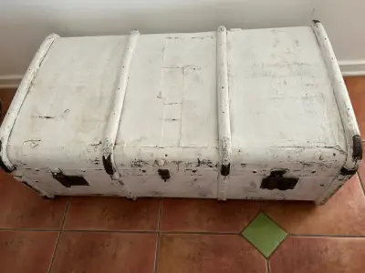 Baúl vintage estilo shabby chic - miniatura 3