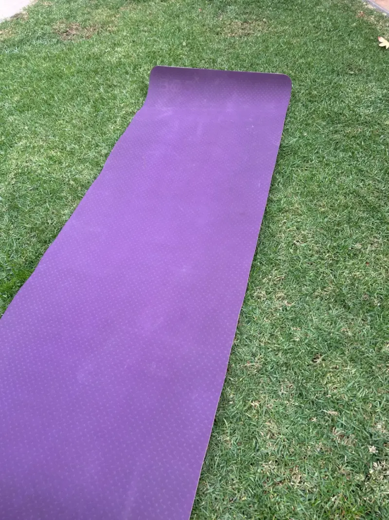 Mata de yoga morado - 2