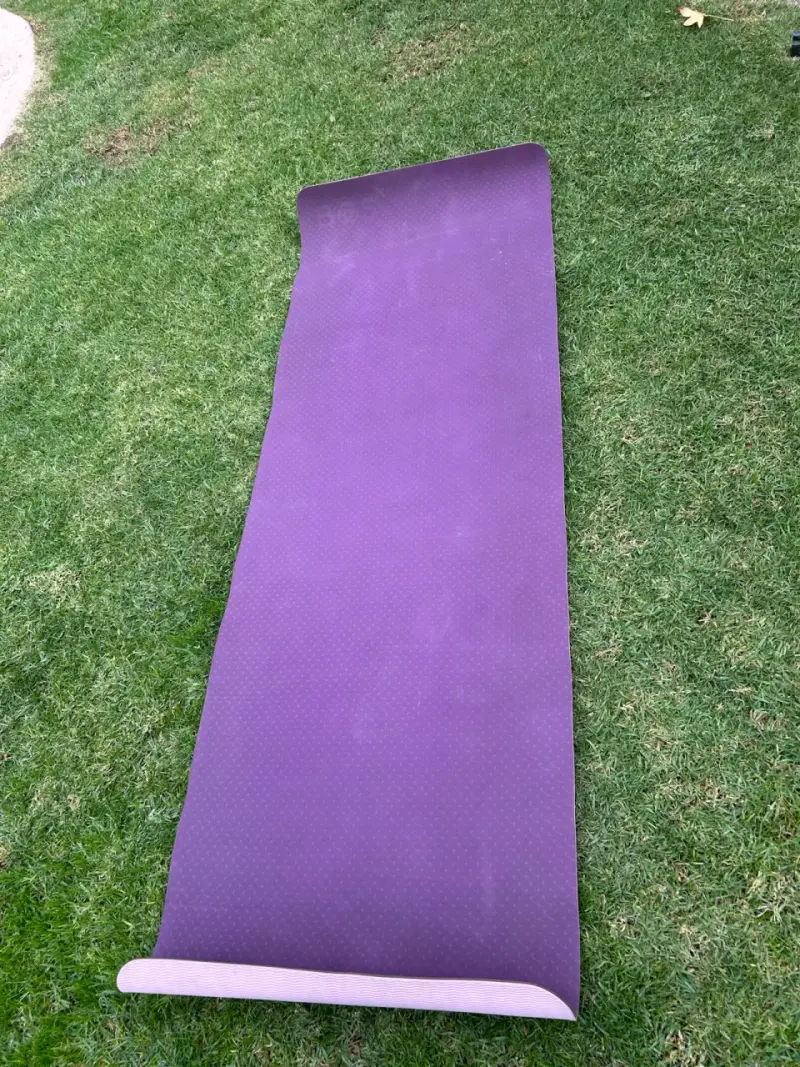 Mata de yoga morado - 3