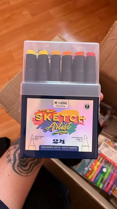 Set de marcadores Sketch Artist - miniatura 2