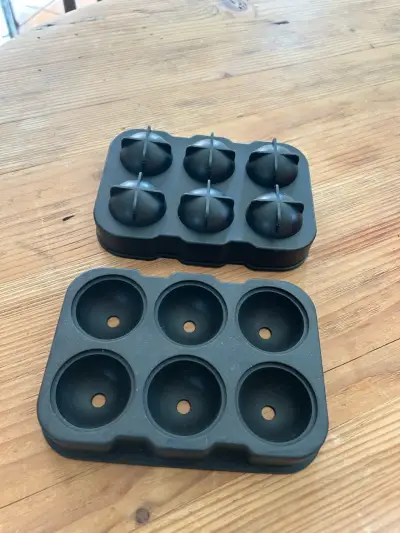 Molde de silicona para hielo o queques - miniatura 2