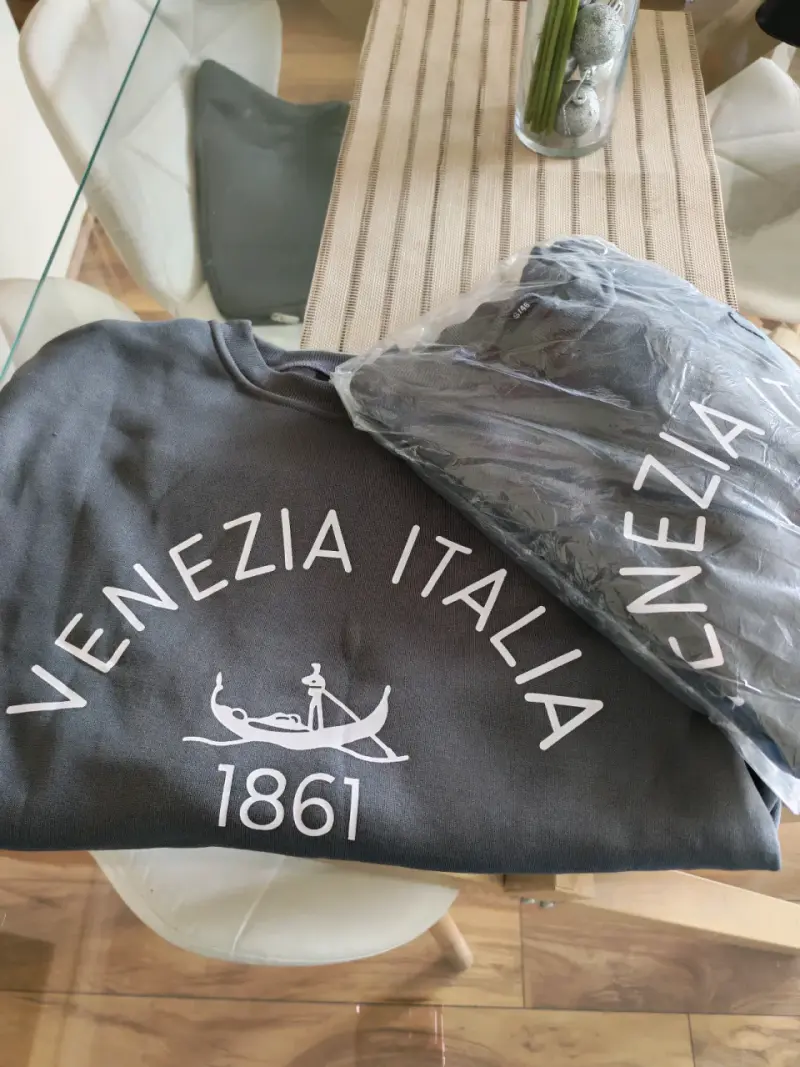 Polerón gris Venezia Italia talla S - 2