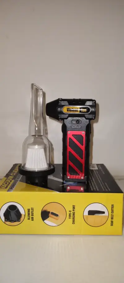 Soplador aspirador de aire portátil turbo Jet fan - miniatura 4