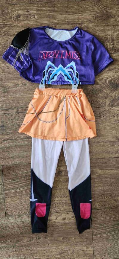 Traje Mira Guerreras K-POP talla 6 - miniatura 1