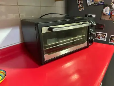 Horno eléctrico compacto negro - miniatura 1