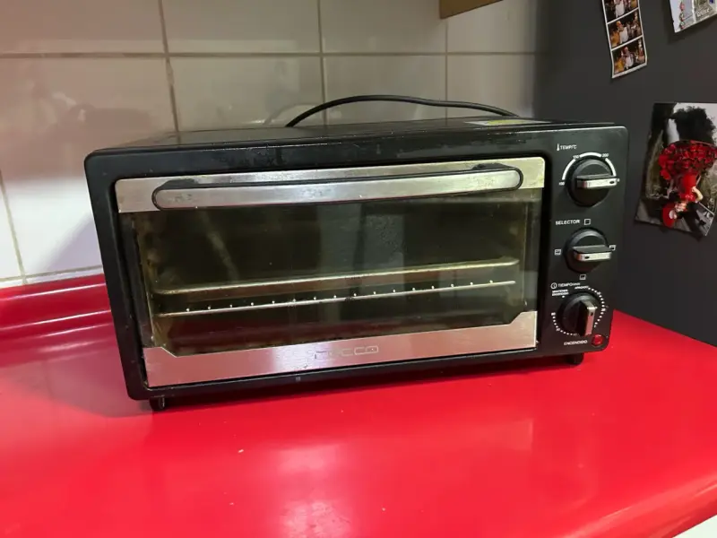 Horno eléctrico compacto negro - 2