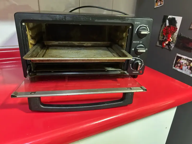 Horno eléctrico compacto negro - 4