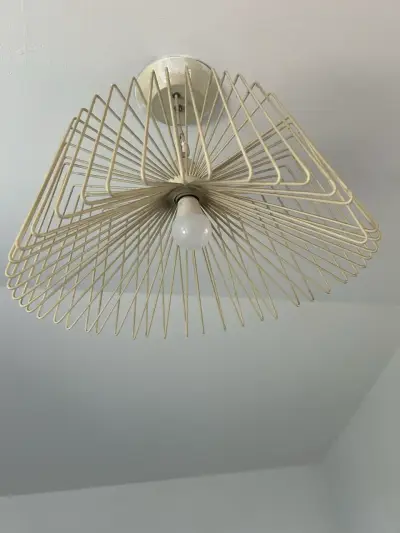 Lámpara colgante moderna beige - miniatura 3