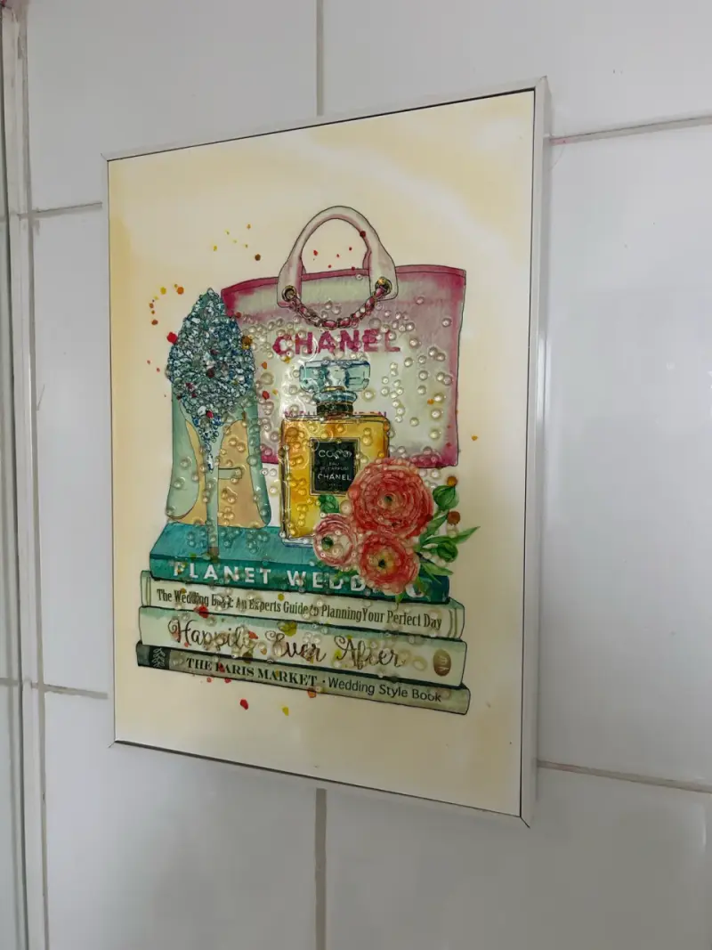 Cuadro decorativo estilo Chanel - 3