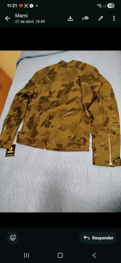 Chaqueta marca todo piel talla M - miniatura 2