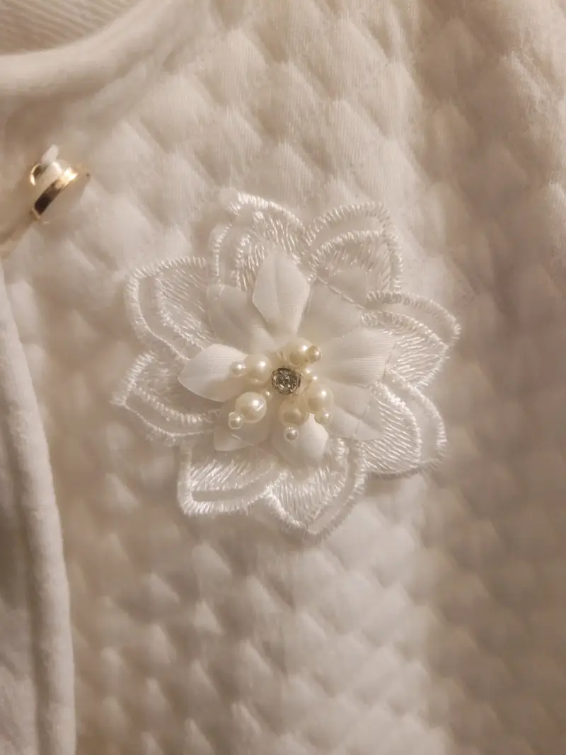 Chaqueta blanca para niñas talla 12 - 5
