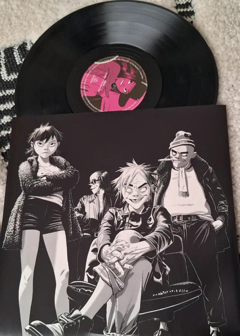 Vinilo Gorillaz con carátula - 1