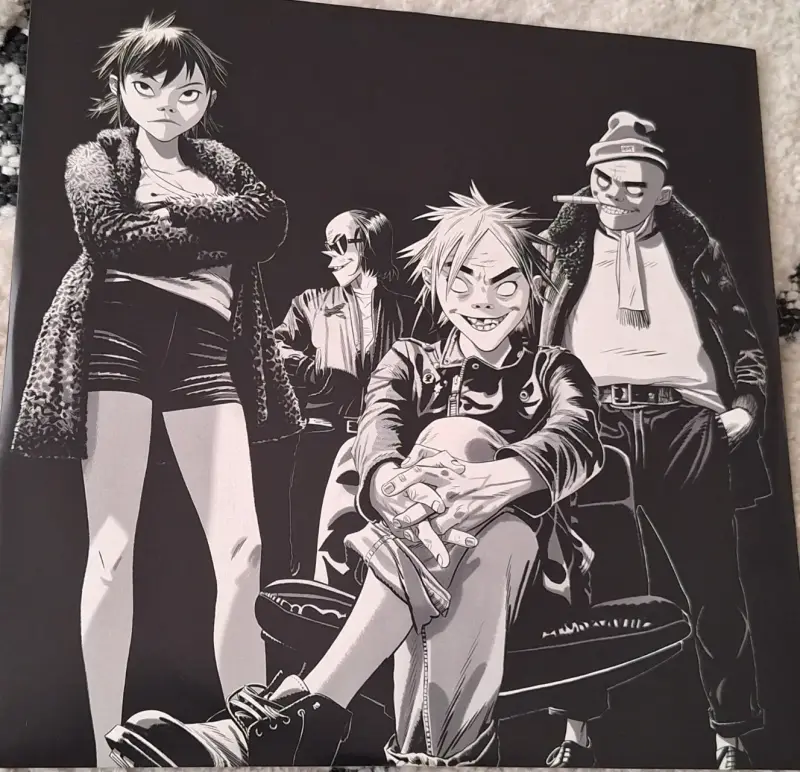 Vinilo Gorillaz con carátula - 2