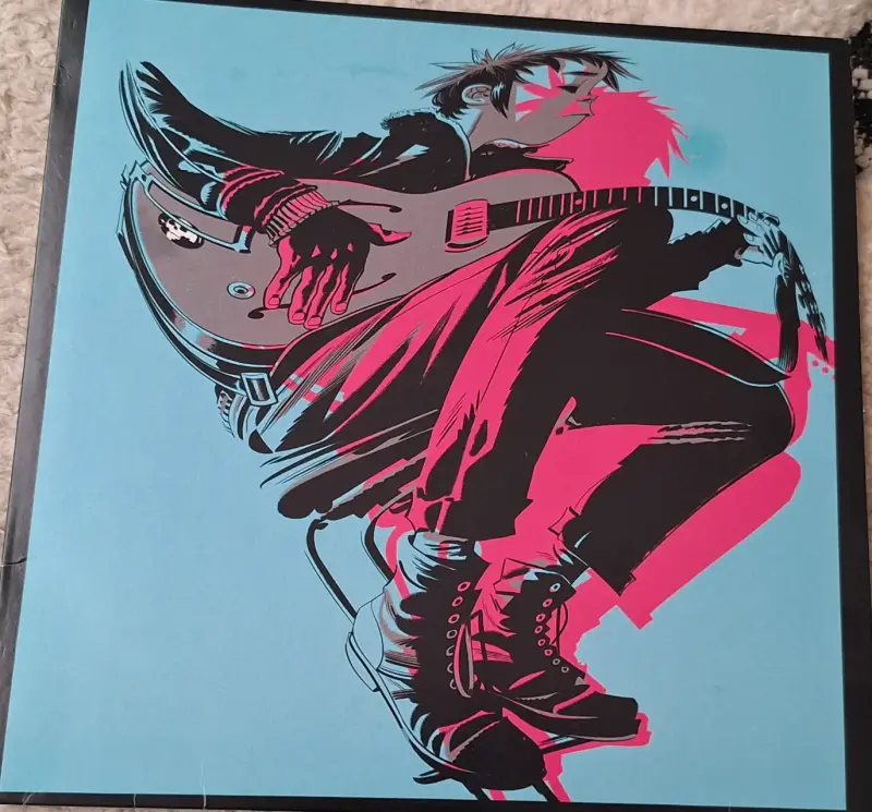 Vinilo Gorillaz con carátula - 3