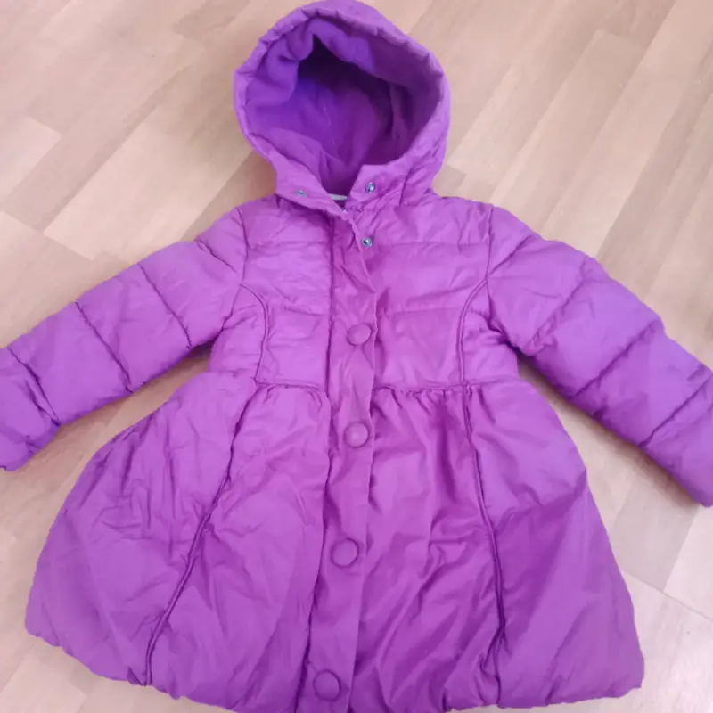 Chaqueta de invierno morada niña - 1