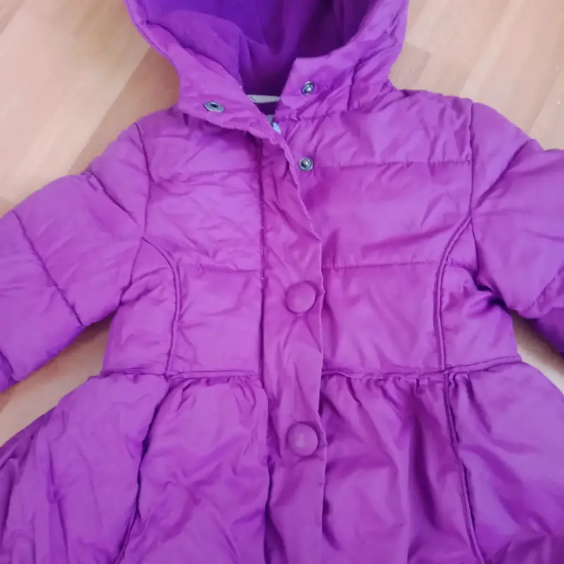 Chaqueta de invierno morada niña - 2