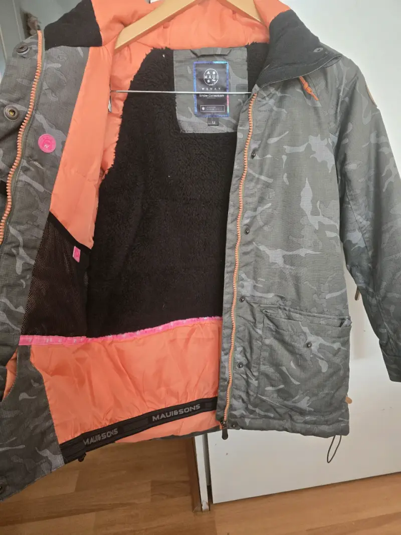 Parka camuflada Maui and Sons nieve talla 12 - 3