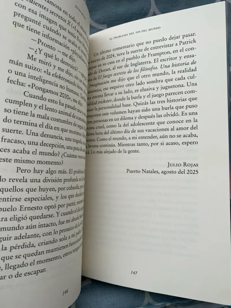 Libro El Problema del Fin del Mundo - 5
