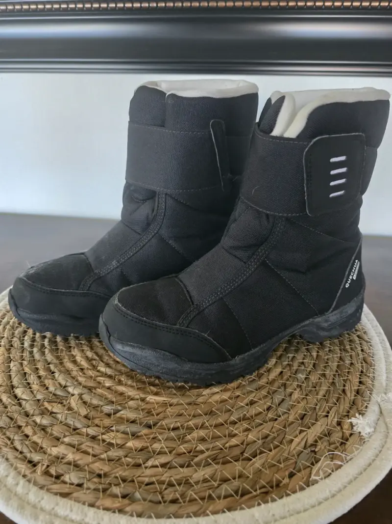 Botas de nieve negras Quechua 34 - 1