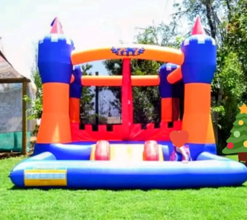 Castillo inflable multicolor