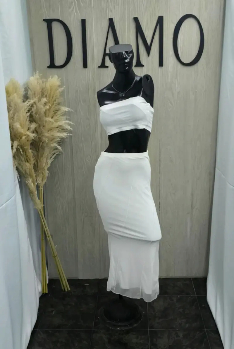 Conjunto blanco dos piezas - 1