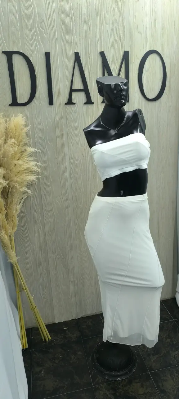Conjunto blanco dos piezas - 2