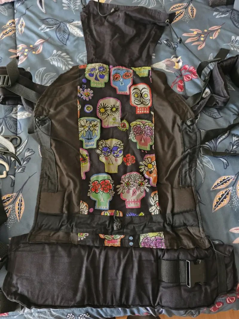 Mochila porta bebé estampada toddleer