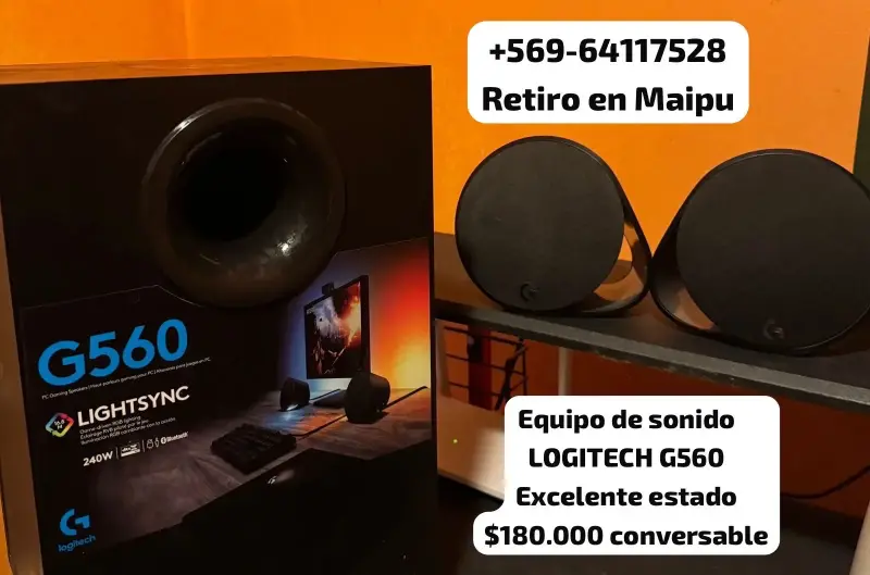 Equipo de sonido Logitech G560