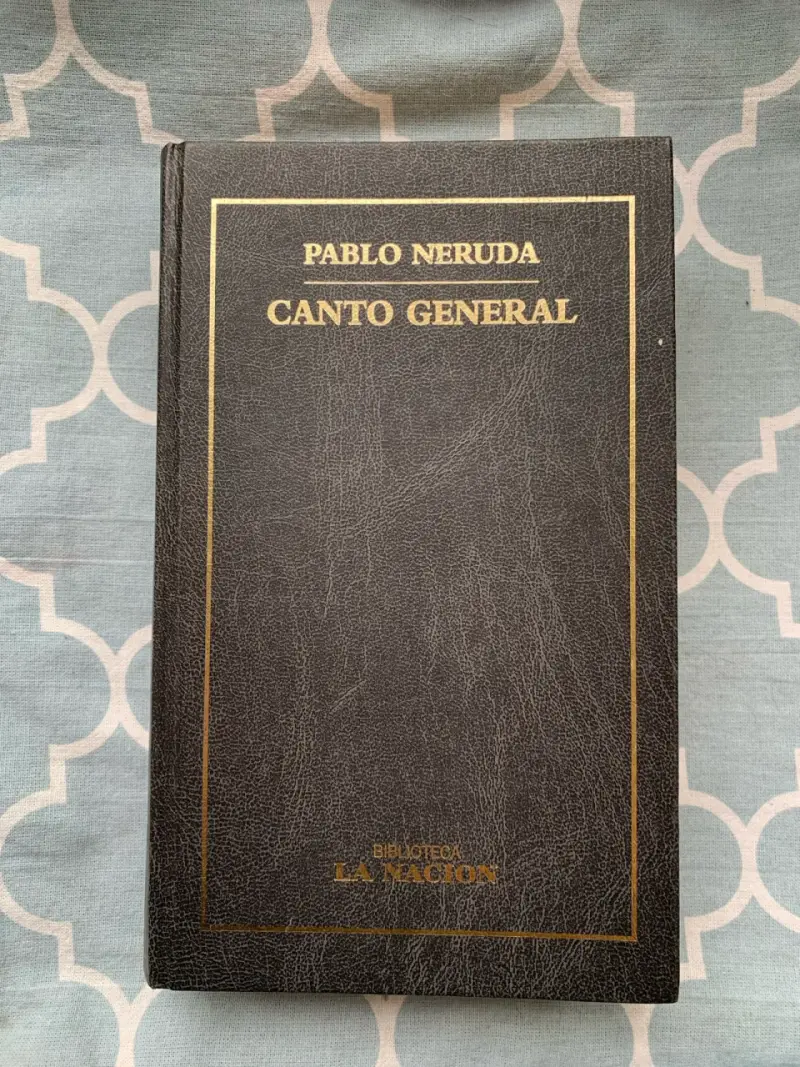 Libro Canto General Pablo Neruda - 1