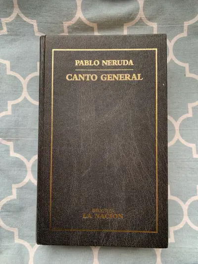 Libro Canto General Pablo Neruda - miniatura 1