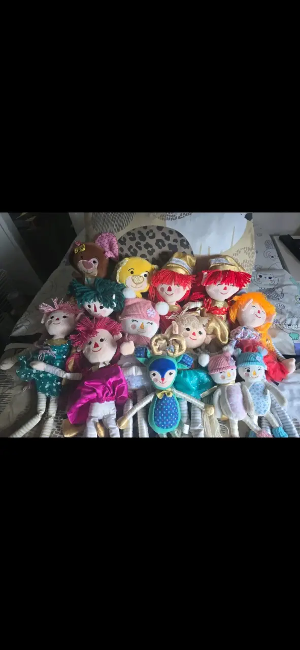 Muñecos de tela artesanales