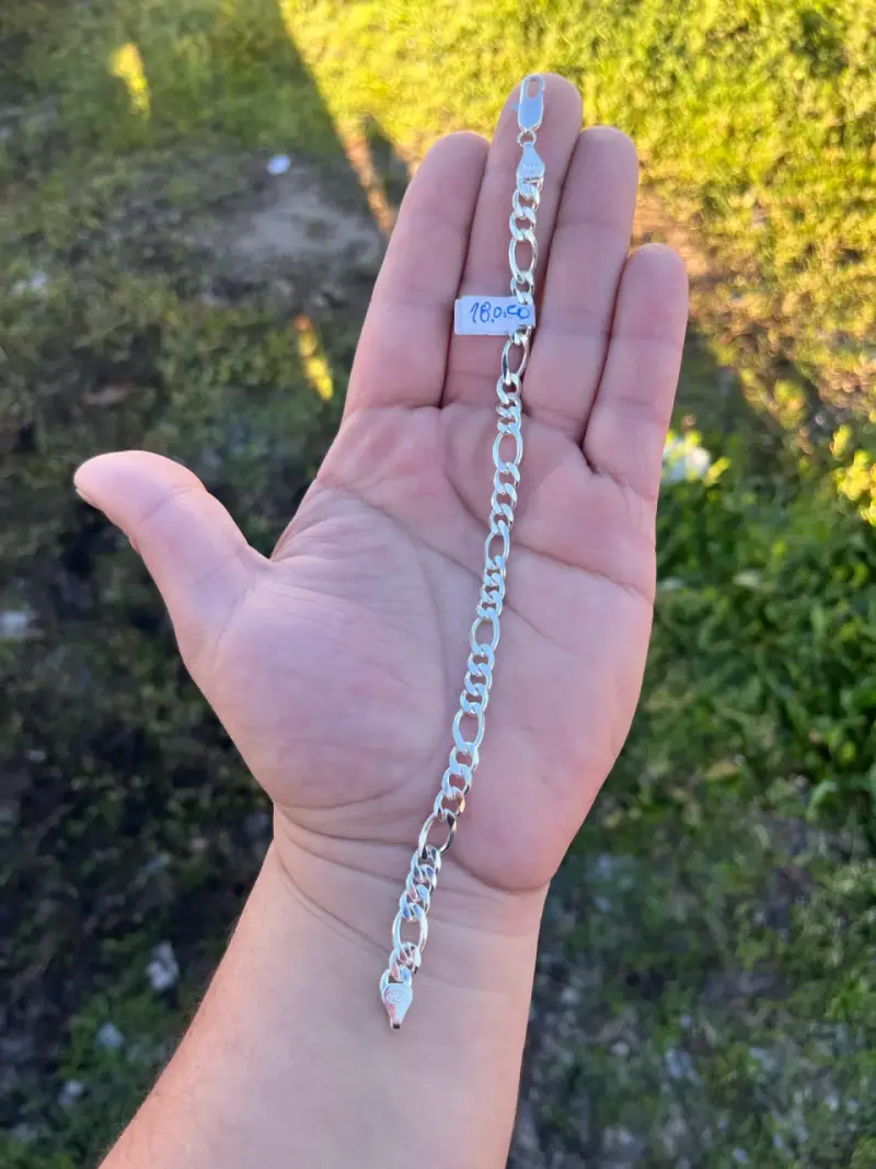 Pulsera de plata 925 gruesa Cartier