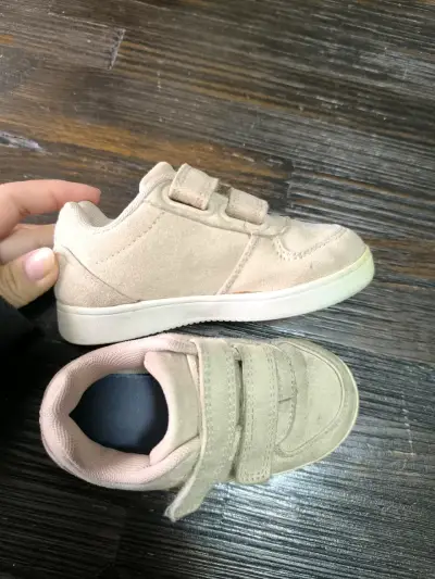 Zapatillas infantiles beige niña - miniatura 4