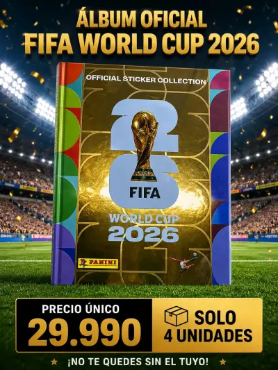 Álbum Panini Mundial 2026 - miniatura 1