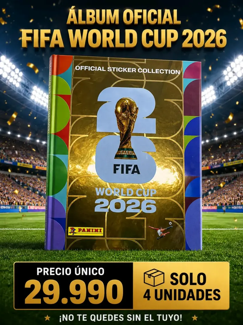 Álbum Panini Mundial 2026 - 2