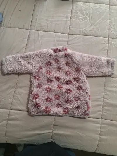Chaqueta polar infantil rosada - miniatura 3