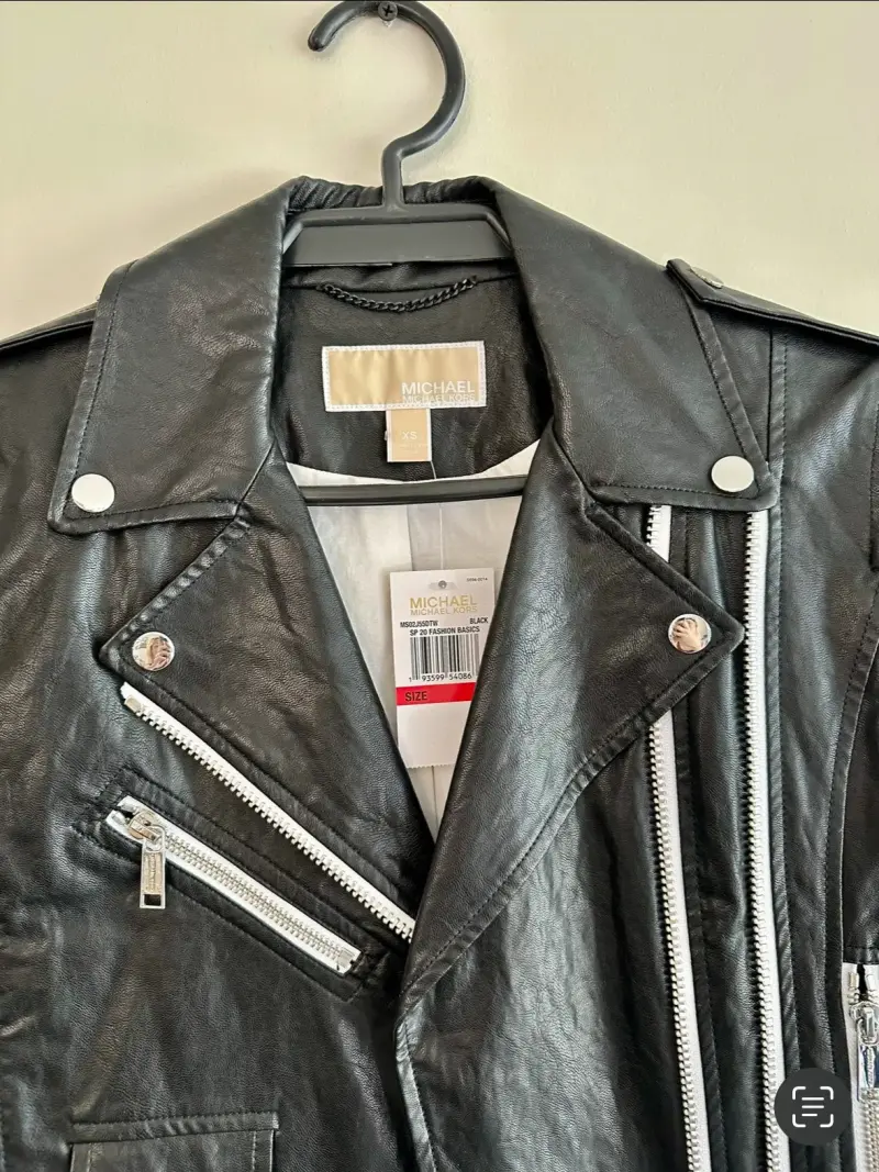 Chaqueta de cuero negra - 2