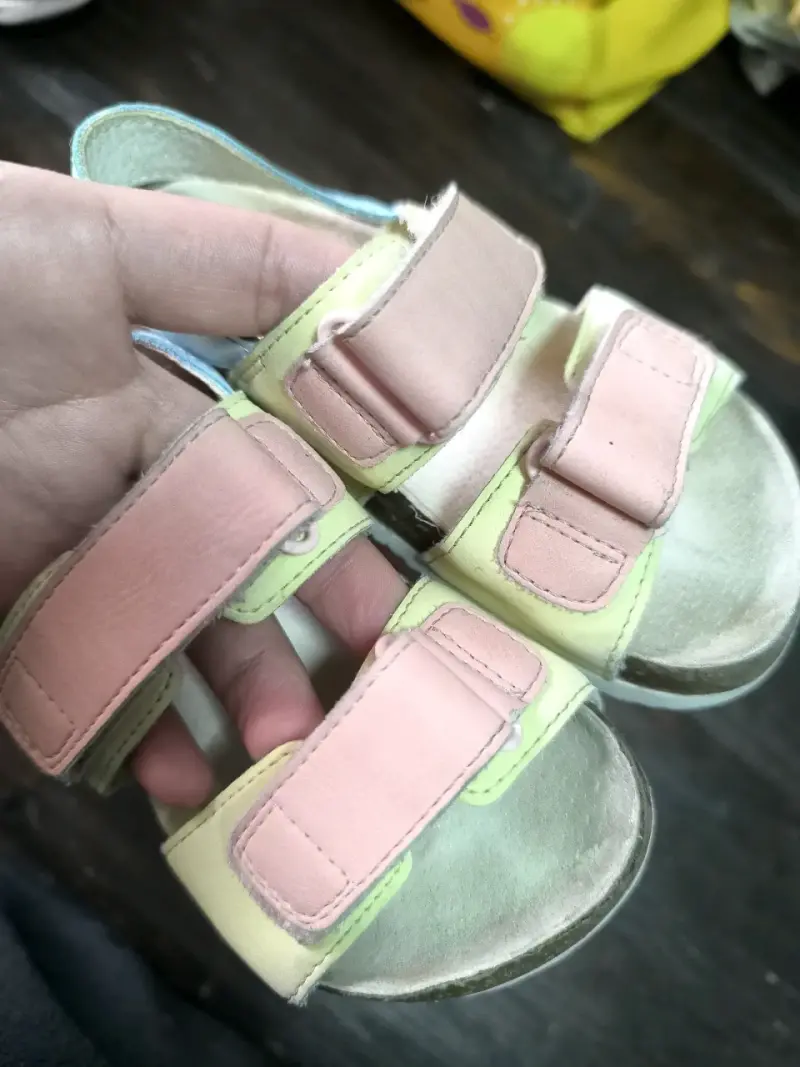 Sandalias infantiles multicolor niña - 4