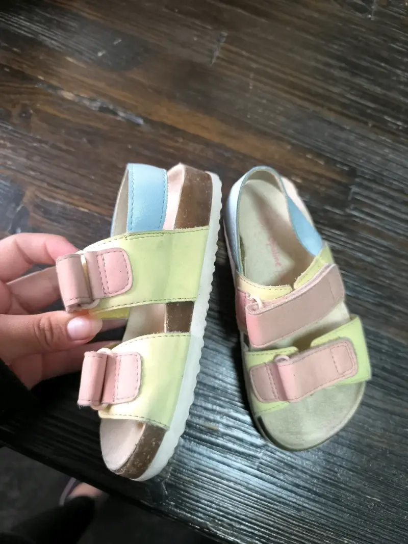 Sandalias infantiles multicolor niña - 5