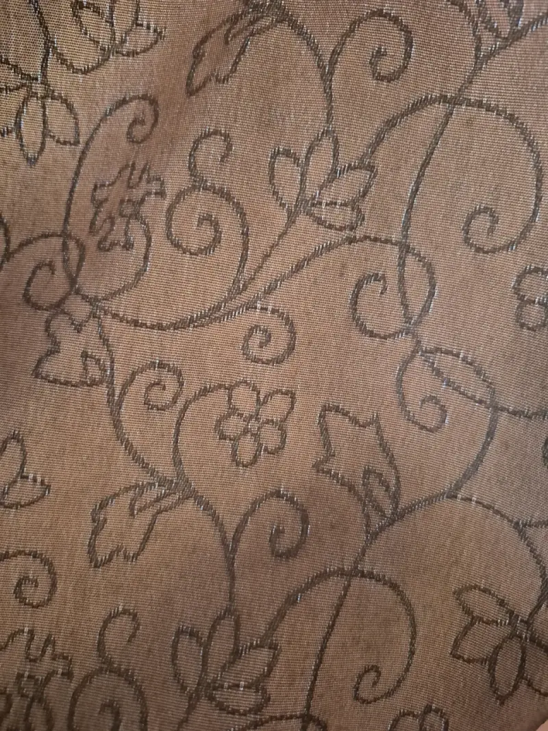 Cortinas de riel beige - 3