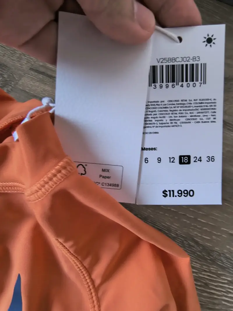 Traje de baño infantil 18 meses - 3
