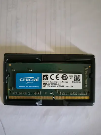 Memoria RAM Crucial 4GB DDR4 - miniatura 1